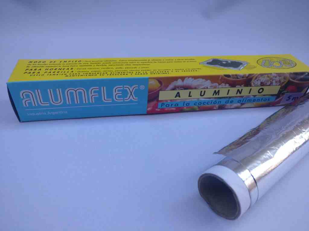 Aluminio en Cajita 12 mic